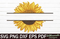 Sunflowers Bundle SVG cut file, Sunflowers SVG design Product Image 22