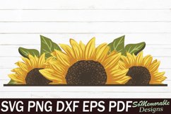 Sunflowers Bundle SVG cut file, Sunflowers SVG design Product Image 20
