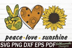 Sunflowers Bundle SVG cut file, Sunflowers SVG design Product Image 16