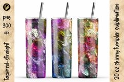 20 Oz Abstract Skinny Tumbler Bundle 10.6 Packs In One Product Image 6