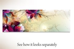 A collection of floral templates Product Image 2