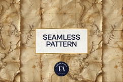 Vintage World Maps Pattern, Junk journal papers Product Image 3