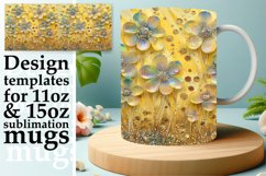 Flower Leopard Print Cup Wrap Product Image 1