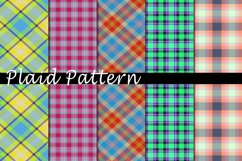 Plaid Pattern Digital Paper Bundle Product Image 1