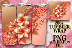 GIFT OF JOYFULNESS 20oz TUMBLER WRAP, Leopard Prints Product Image 1