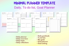 2026-2027 Minimal Planner Template Product Image 6