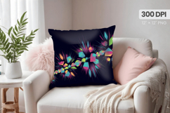 Happy New Year PNG Pillow, Festive New Year's Eve 2026 PNG Product Image 1