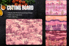 Desert Cutting Board Kitchen Western Chopping Board_186 Product Image 1