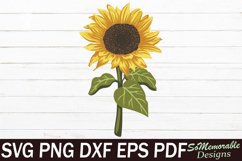 Sunflowers Bundle SVG cut file, Sunflowers SVG design Product Image 18