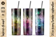 20 Oz Skinny Tumbler Sublimation. Product Image 1