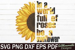 Sunflowers Bundle SVG cut file, Sunflowers SVG design Product Image 9