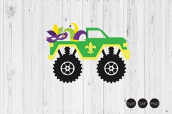 Mardi Gras Truck SVG Product Image 1