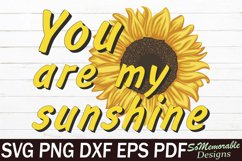 Sunflowers Bundle SVG cut file, Sunflowers SVG design Product Image 5
