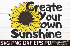 Sunflowers Bundle SVG cut file, Sunflowers SVG design Product Image 15