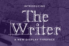 Web Font The Writer Product Image 1