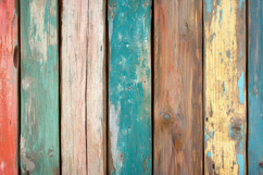 Old Grungy Colorful Wood Background Wallpaper Product Image 1