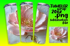 Enchanted Garden: Sublimation Tumbler Art Product Image 1