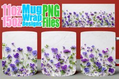 Floral Finesse Mug Wrap - Sublimation Whimsy Product Image 1