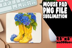 Whimsical Watercolor PNG Coaster Sublimation Product Image 1