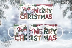 Christmas Mug Wrap Design - Christmas Gnome Sublimation Product Image 3