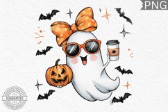 Halloween Ghost Sublimation - High-Quality 300 Dpi Product Image 1