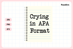 12 Funny Student Life Saying SVG Bundle V1 Product Image 19