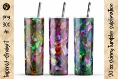 20 Oz Abstract Skinny Tumbler Bundle 13.6 Packs In One Product Image 2