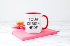 Mug Mockup 11 Oz Blank White Coffee Cup Macarons Product Image 1