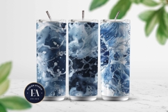 Blue Water Splash Texture | Liquid Abstract Background Product Image 2