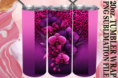 PRESENT OF ADVENTURE 20oz TUMBLER WRAP, Leopard Prints Product Image 1