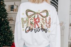 White Christmas Sweatshirt Back Mockup Product Image 2