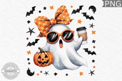 Halloween Ghost Sublimation - High-Quality 300 Dpi Product Image 1
