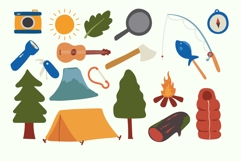 Camping Doodle Element Bundle Product Image 2