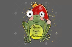 Christmas Frog Illustrations PNG Product Image 2