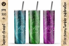 20 Oz Abstract Skinny Tumbler Bundle 13.6 Packs In One Product Image 3