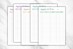 Editable Supplies to Order Template 4 Product Image 3