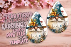 Dreamy Gnome Magic: Watercolor Teardrop Charms Product Image 1