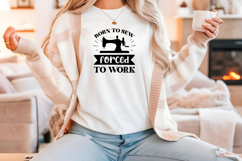 Funny Sewing Quote SVG For Sewist | Born To Sew Product Image 3