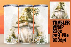 Enchanting Gnome Springtime 20oz Tumbler Designs Product Image 1