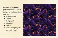 12 Halloween Seamless Patterns | Digital Paper Bundle Product Image 6