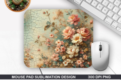 Vintage Mouse Pad Sublimation PNG Design - Mouse Pad PNG Product Image 1