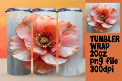 Garden of Beauty: Sublimated Tumbler Design Product Image 1