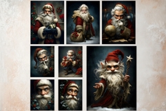 Dark &amp; Moody Christmas Gothic Junk Journal Printable Papers Product Image 15