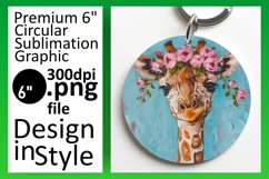 Cute Giraffe Patterns Sublimation Product Image 1