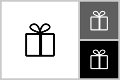 gift line style design vector Product Image 1