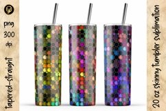 20 Oz Abstract Skinny Tumbler Bundle 13.6 Packs In One Product Image 4