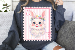 Preppy Easter Bunny PNG Product Image 4
