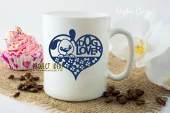 Dog lover paper cut design SVG / DXF / EPS / PNG files Product Image 4
