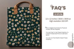 Seamless Flowers Digital Papers, Flowers Pattern Product Image 2