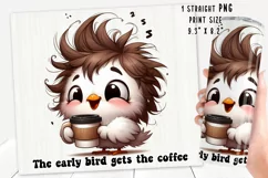 Funny bird quote Tumbler Wrap|PNG, 20 oz. Product Image 2